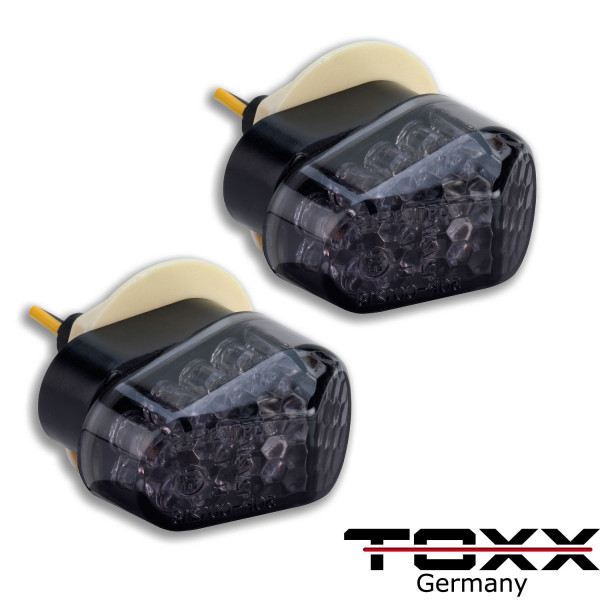 ToXx LED Verkleidungsblinker Schwarz Yamaha FZ1 FZ1S / N / Fazer 2006-2015 RN16