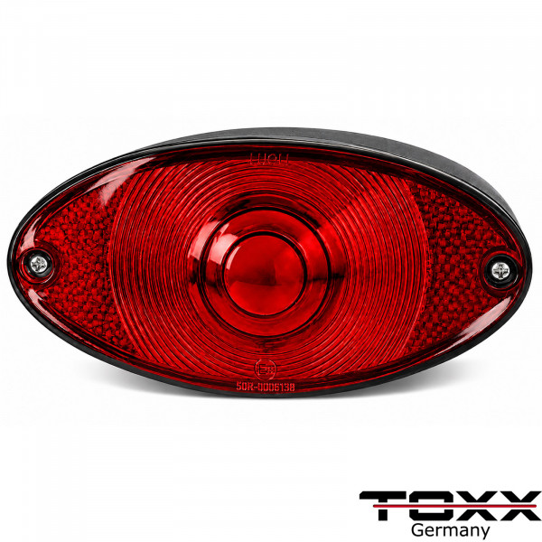 LED Rücklicht Cat Eye II schwarz rot