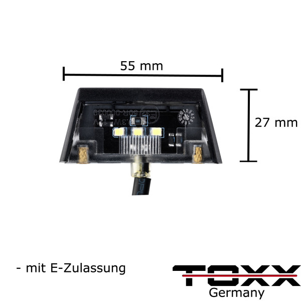 ToXx LED Kennzeichen Beleuchtung X4
