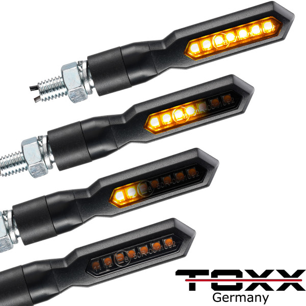 ToXx LED Blinker Sword Sequentiell Schwarz