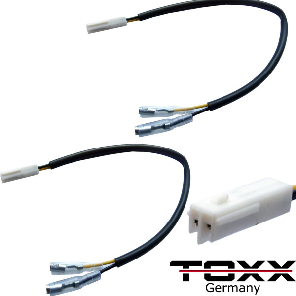 Motorrad Blinker Adapter Kabel passend für Honda ab Bj. 04 (2 Paar)