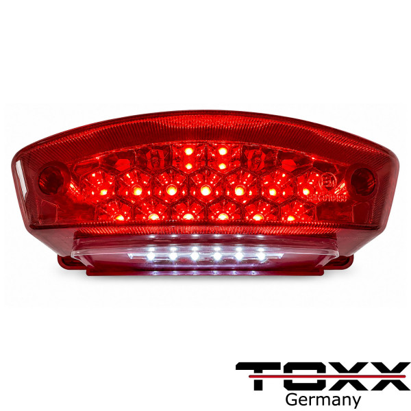 LED Rücklicht HexaGlow schwarz getönt