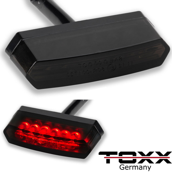 ToXx LED Rücklicht Malibu schwarz getönt