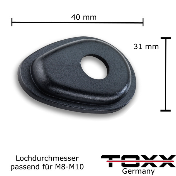 Suzuki Blinker Adapter Platten