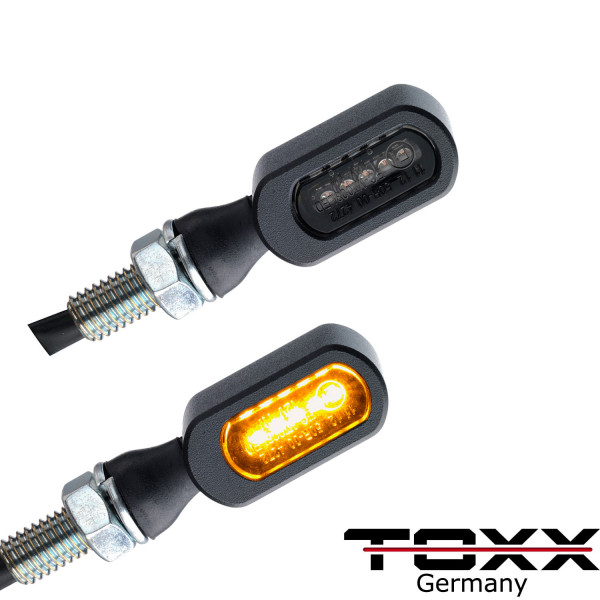 ToXx LED Blinker Attos schwarz getönt