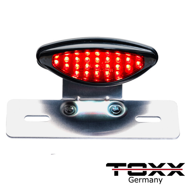 ToXx LED Rücklicht Classic mit Kennzeichenhalter