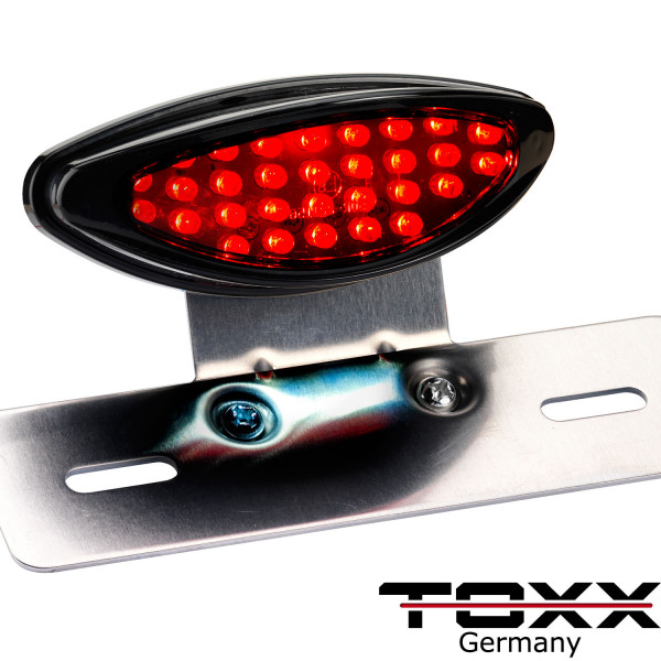 ToXx LED Rücklicht Classic mit Kennzeichenhalter