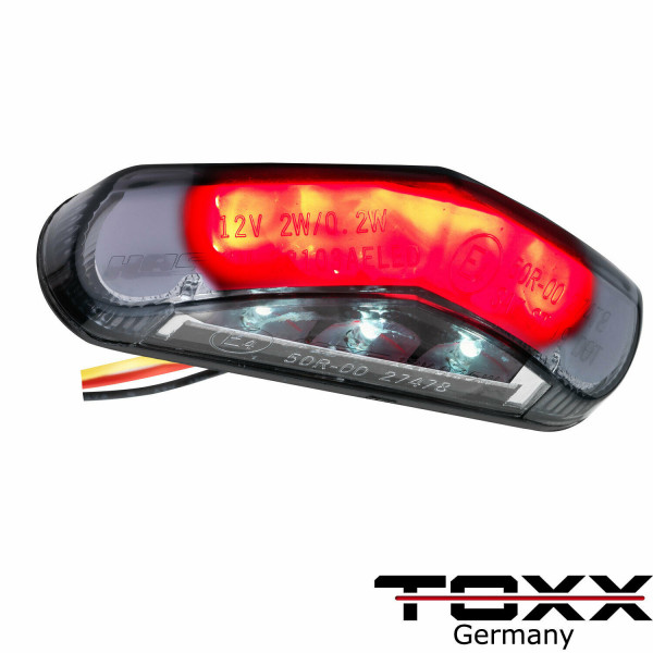 ToXx LED Rücklicht Triangle Stealth schwarz getönt