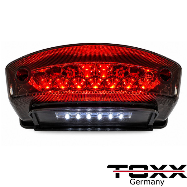 LED Rücklicht HexaGlow schwarz getönt