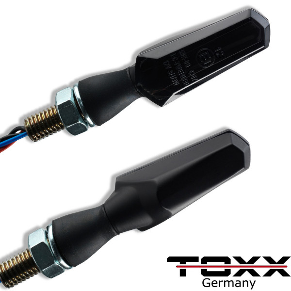 ToXx LED Rücklicht Blinker COB Dark schwarz getönt