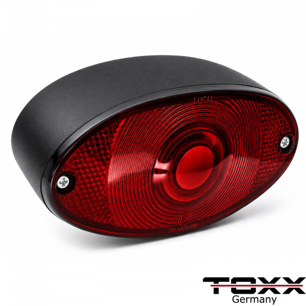 LED Rücklicht Cat Eye II schwarz rot