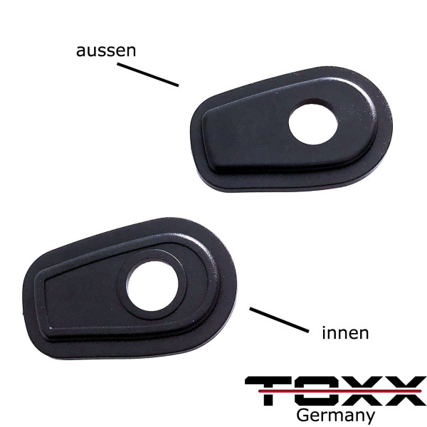 ToXx Blinker Adapterplatten Kawasaki Z900 Z650