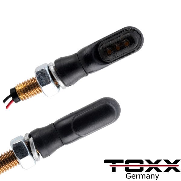 ToXx LED Blinker Spark schwarz getönt