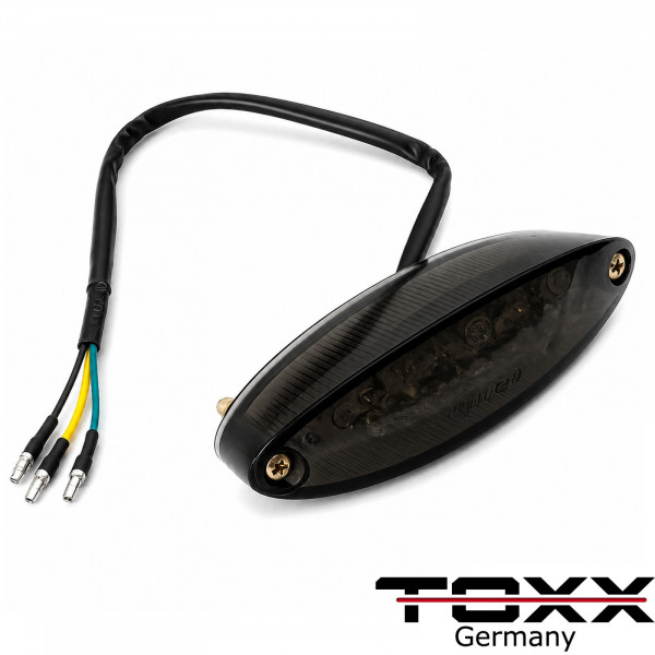 LED Motorrad Rückleuchte Street One schwarz smoke getönt