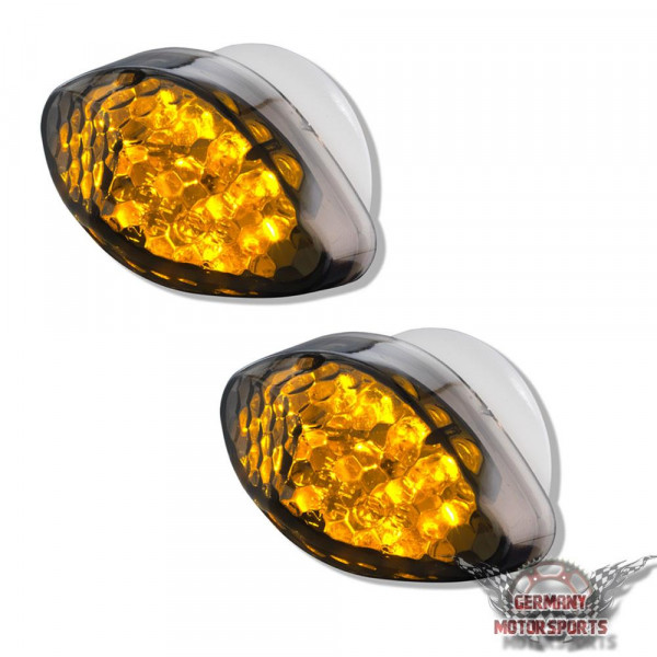 LED Verkleidungsblinker Honda schwarz getönt