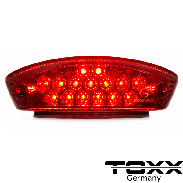 LED Rücklicht HexaGlow schwarz getönt
