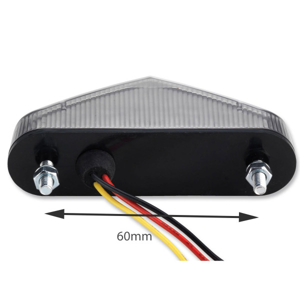 ToXx LED Rücklicht Triangle schwarz getönt