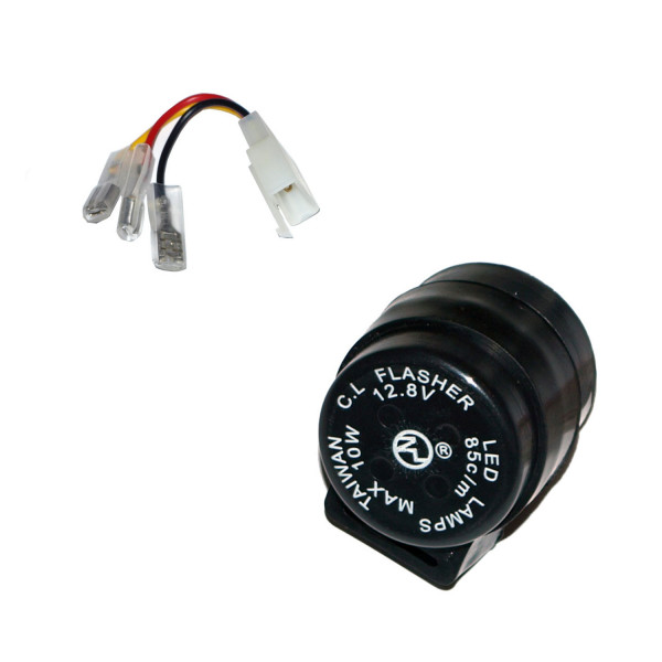 Universal Blinkrelais 3 Polig rund 1-10W