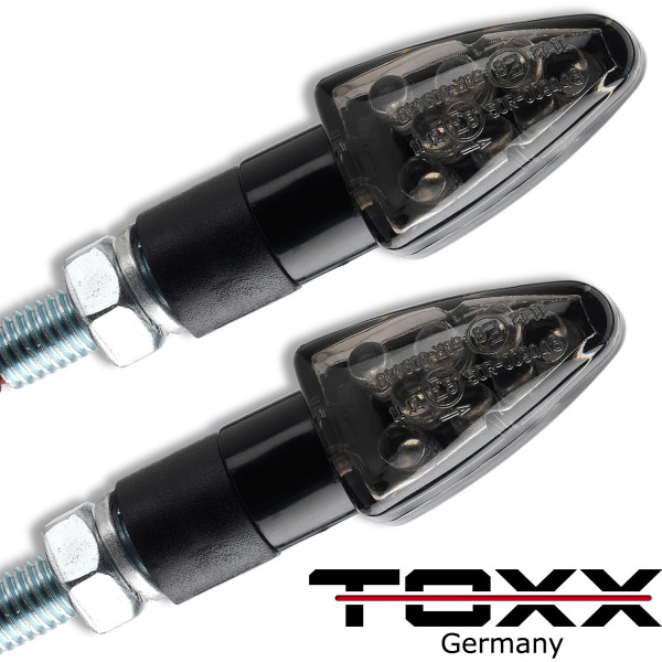 ToXx LED Blinker Wizzard schwarz getönt