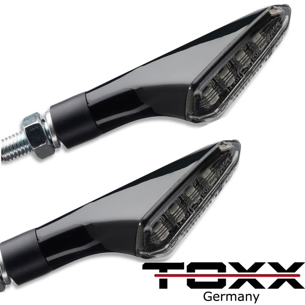ToXx LED Blinker Pike schwarz getönt