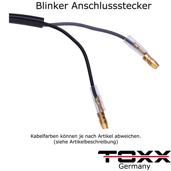 ToXx LED Blinker Spade schwarz getönt