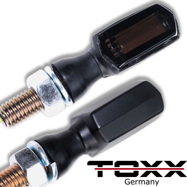 ToXx LED Blinker COB Dark Short schwarz getönt