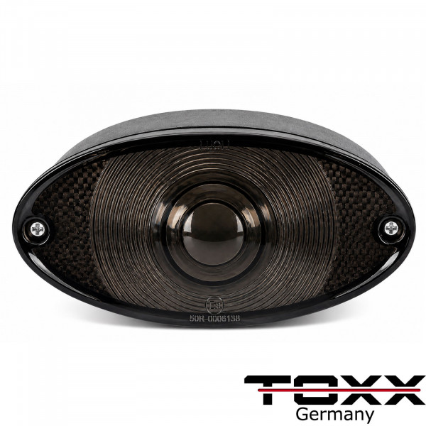 LED Rücklicht Cat Eye II schwarz getönt
