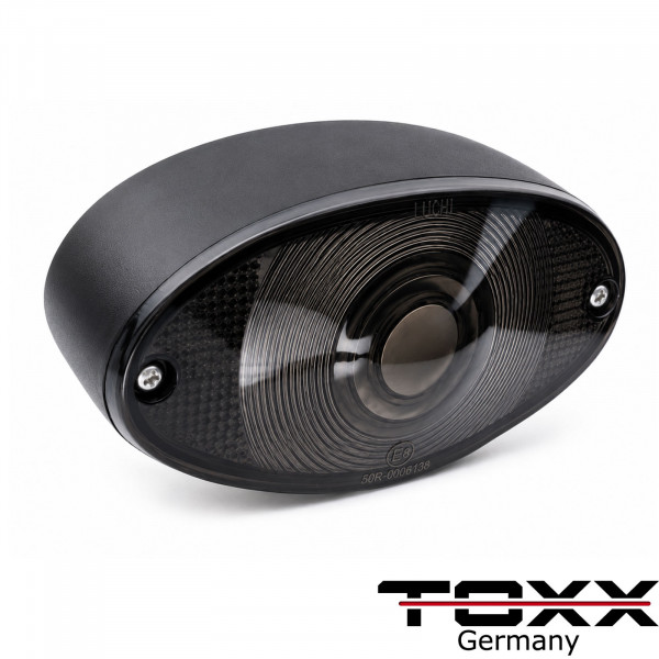 LED Rücklicht Cat Eye II schwarz getönt