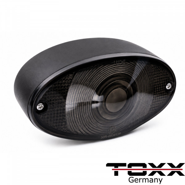 LED Rücklicht Cat Eye II schwarz getönt