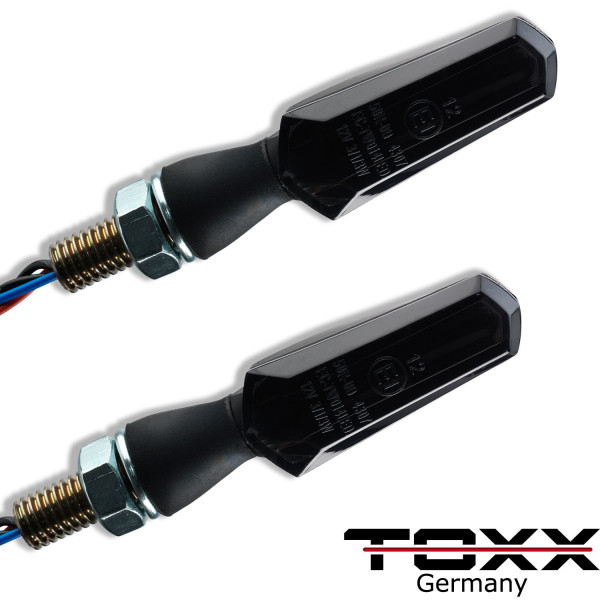 ToXx LED Rücklicht Blinker COB Dark schwarz getönt