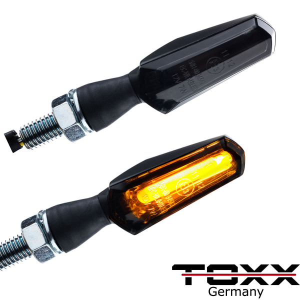 ToXx LED Blinker Cob Dark schwarz getönt