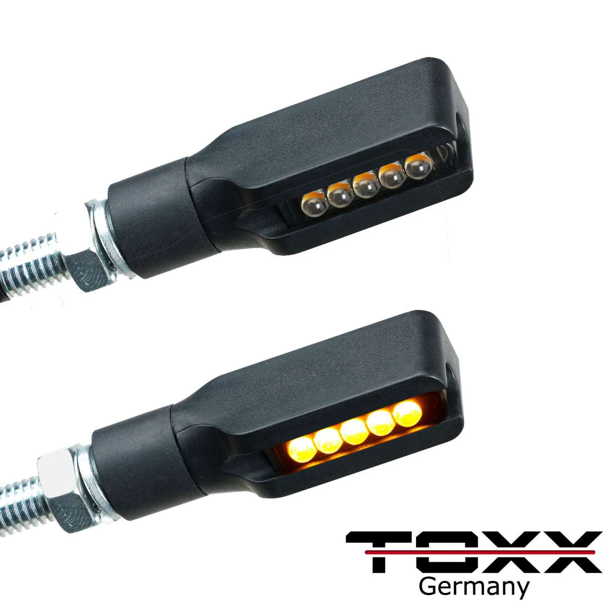 Opty LED Mini Blinker In Schwarz (1Paar