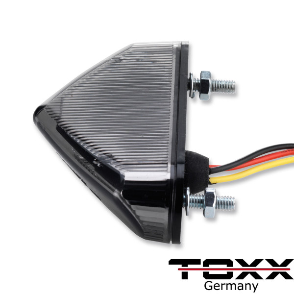 ToXx LED Rücklicht Triangle schwarz getönt