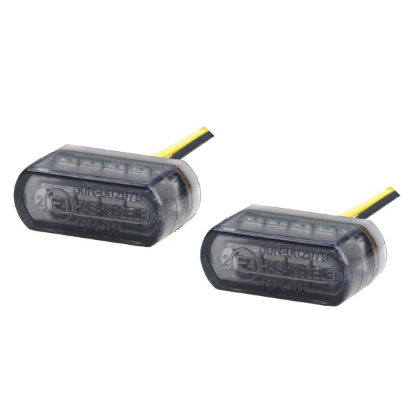 Toxx 3in1 LED Rücklicht Blinker Micro Stripe leicht getönt