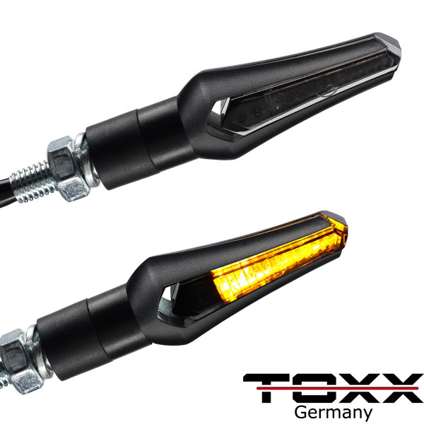 ToXx LED Blinker Cover schwarz getönt