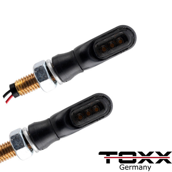 ToXx LED Blinker Spark schwarz getönt