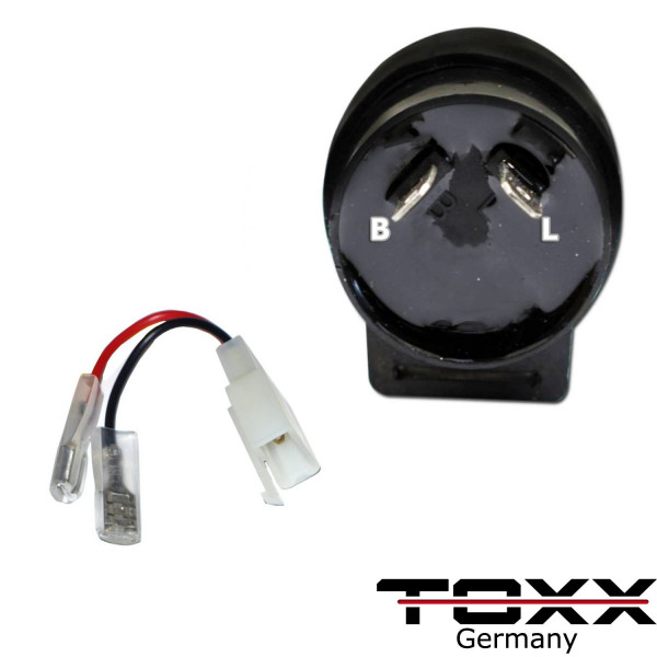 Universal Blinkrelais 2 Polig Rund