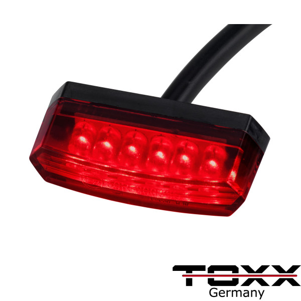ToXx LED Rücklicht Malibu rot