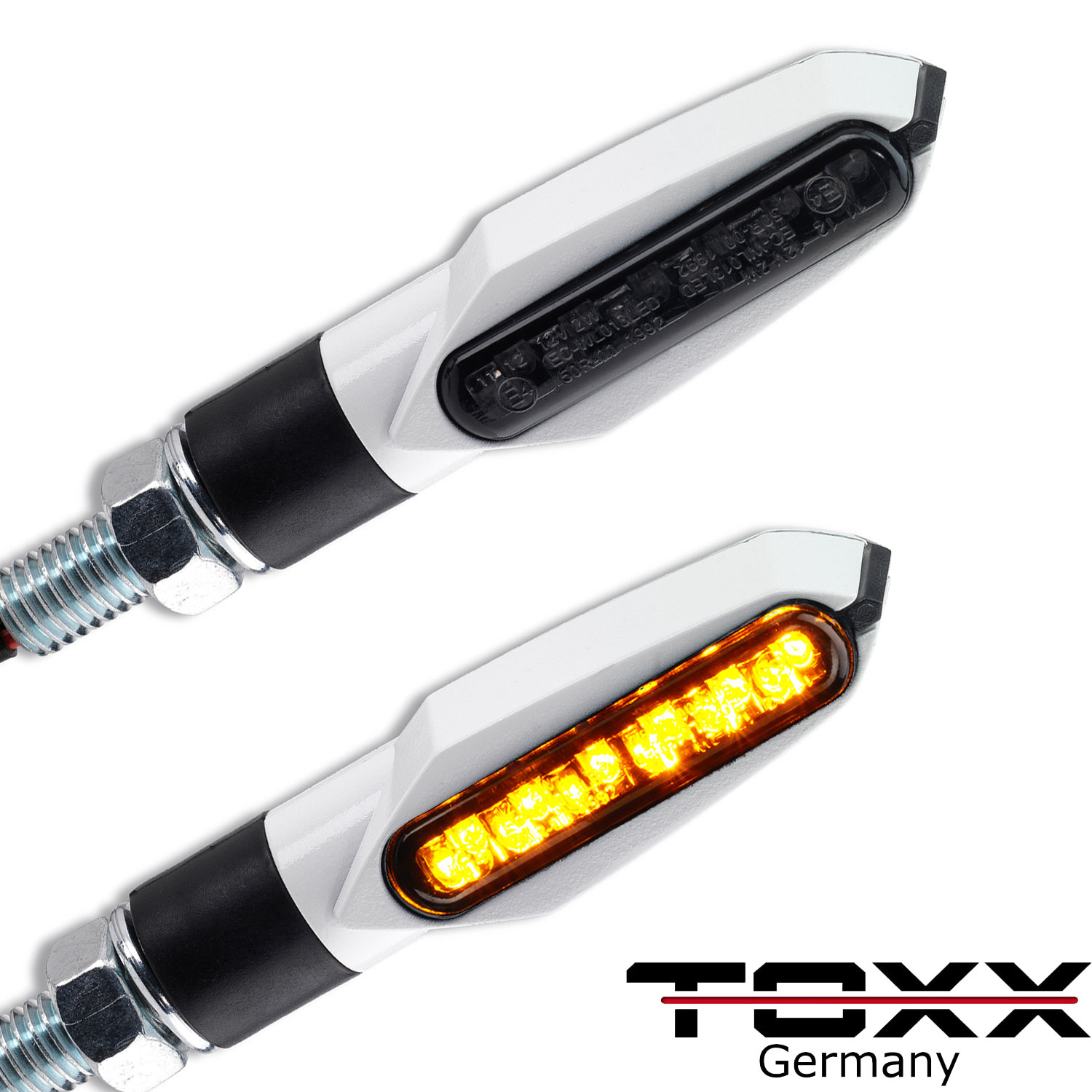 ToXx LED Blinker Slight weiss getönt, Blinker LED / Halogen, Blinker