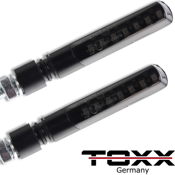 ToXx LED Blinker Sequentiell Blade schwarz getönt