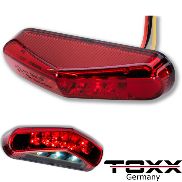 ToXx LED Rücklicht Triangle rot
