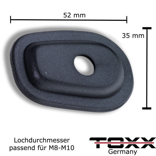 Kawasaki Blinker Adapter Platten