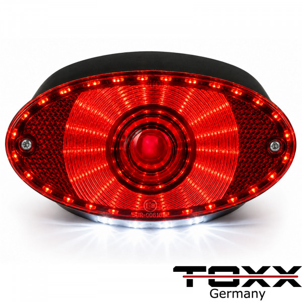LED Rücklicht Cat Eye II schwarz getönt