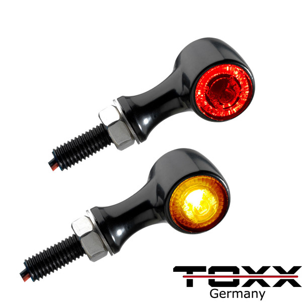 ToXx 3in1 LED Rücklicht Blinker Eye schwarz getönt