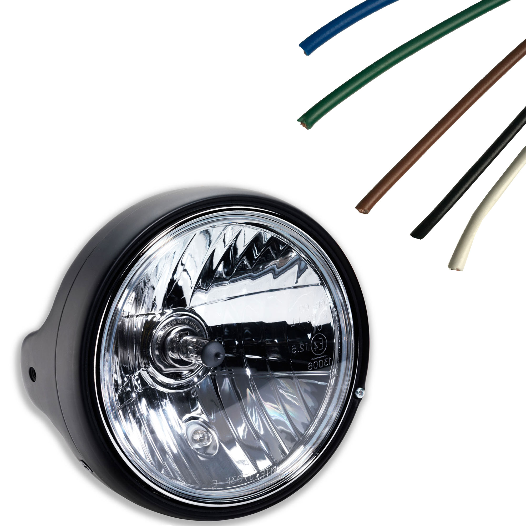 ✨ LED Scheinwerfer Set 5,75 Zoll für Motorrad Universal