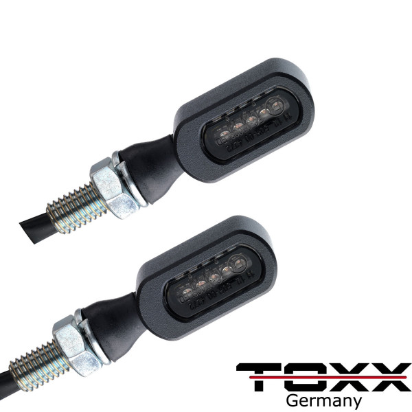 ToXx LED Blinker Attos schwarz getönt